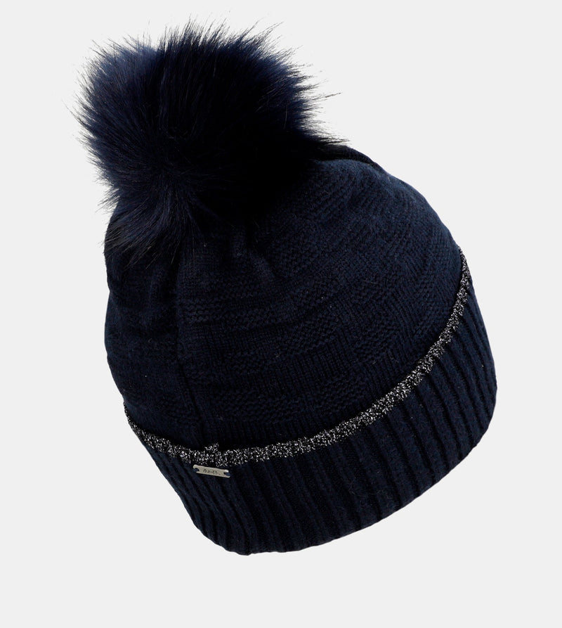 Navy Blue Shodō Knit Hat