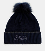 Navy Blue Shodō Knit Hat