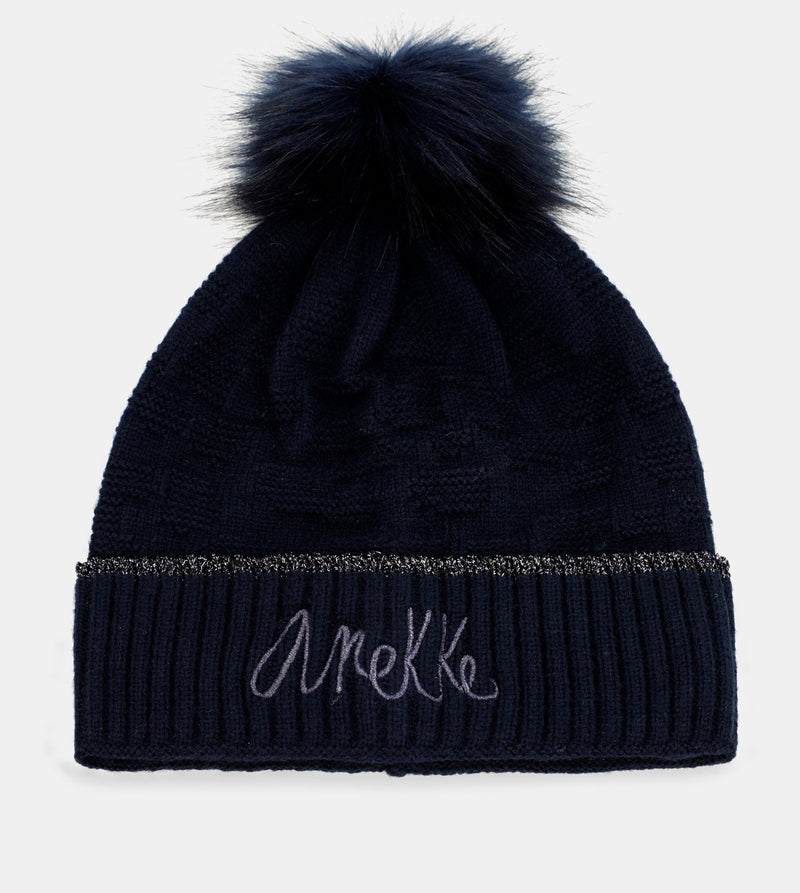 Navy Blue Shodō Knit Hat