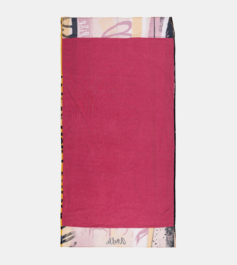 Hollywood beach towel