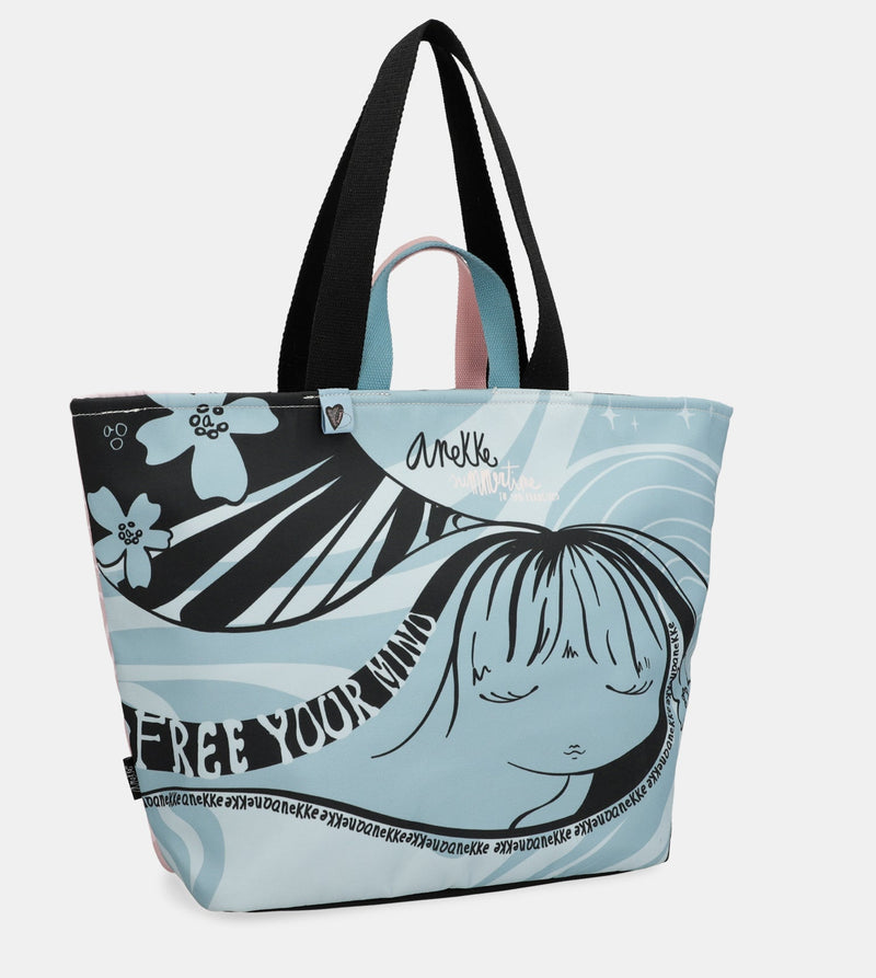 Psicodelic beach bag