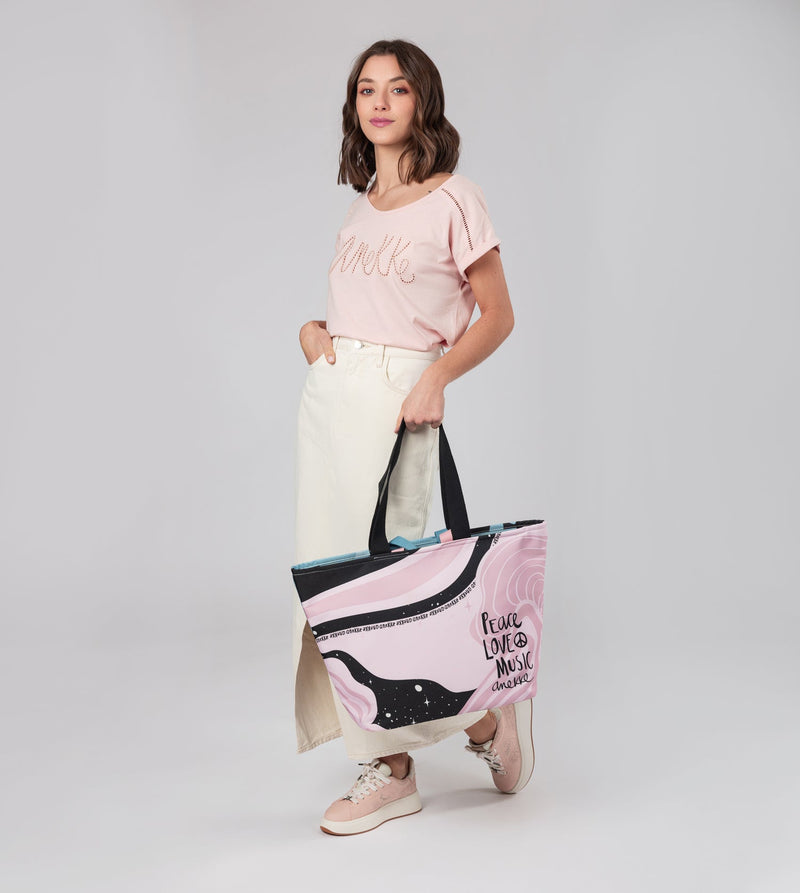 Psicodelic beach bag